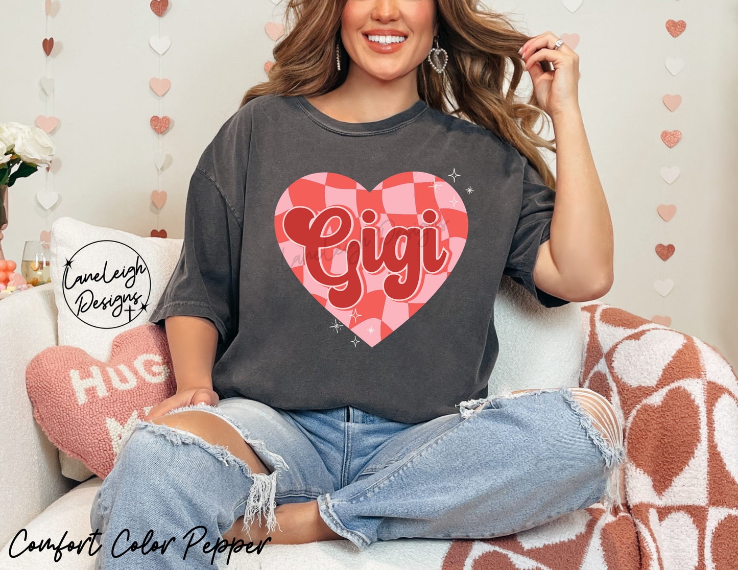 Retro Heart Valentine Heart Shirt