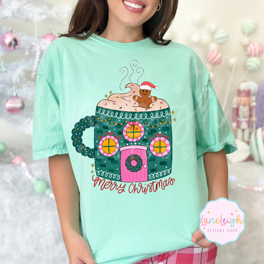 Hot Cocoa Christmas Tee