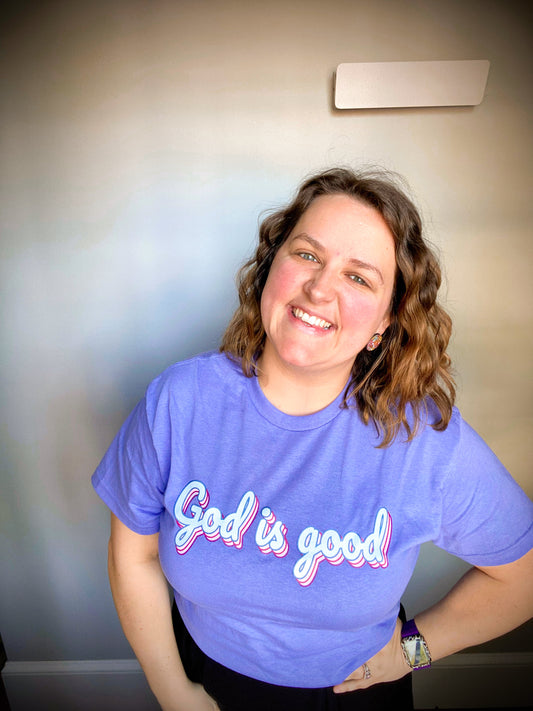 God is good - Retro Vibes Tee