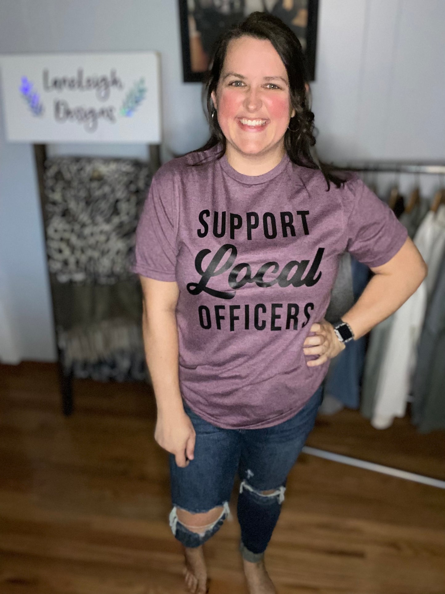 Support Local Officers Tee