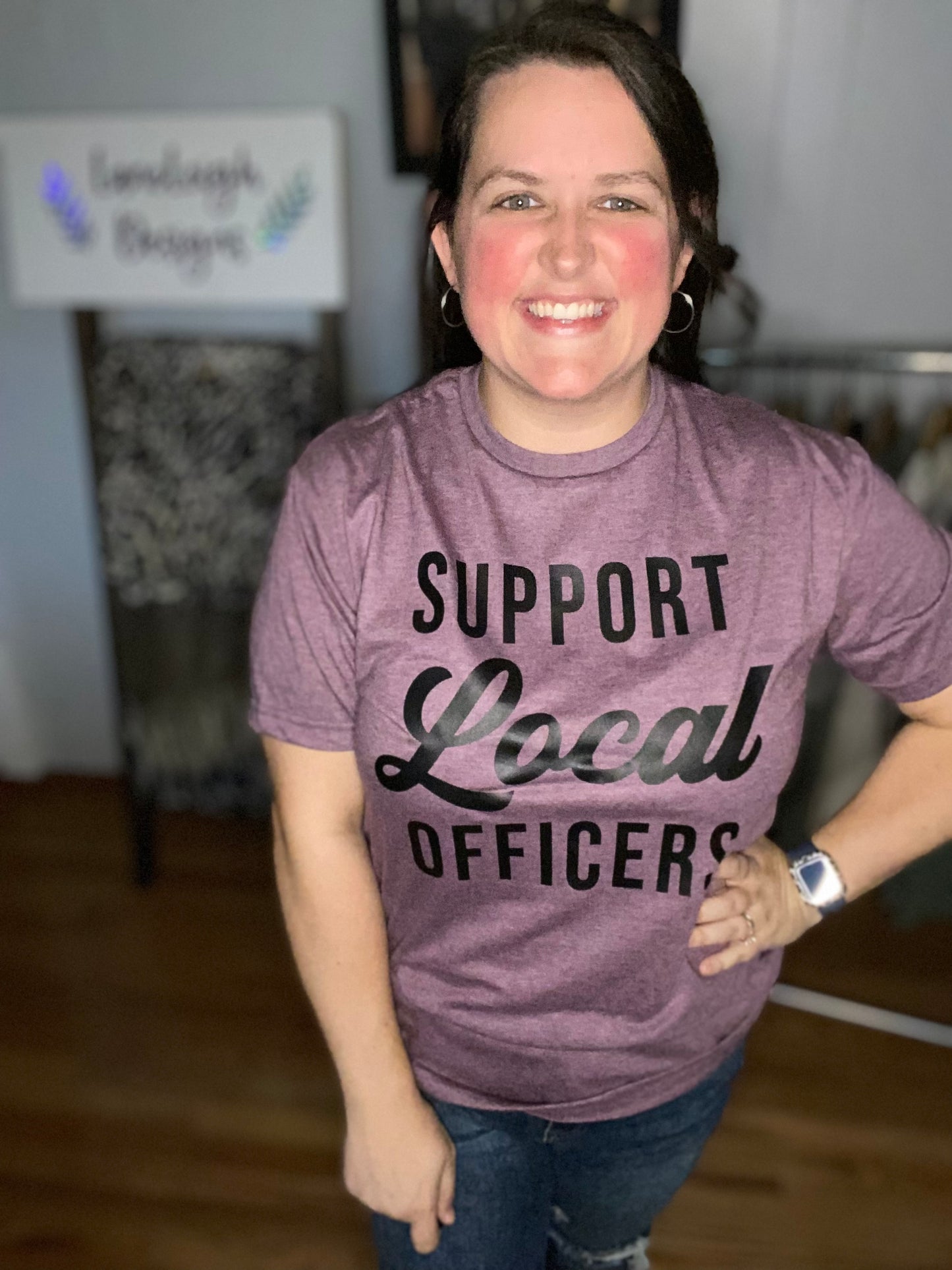 Support Local Officers Tee