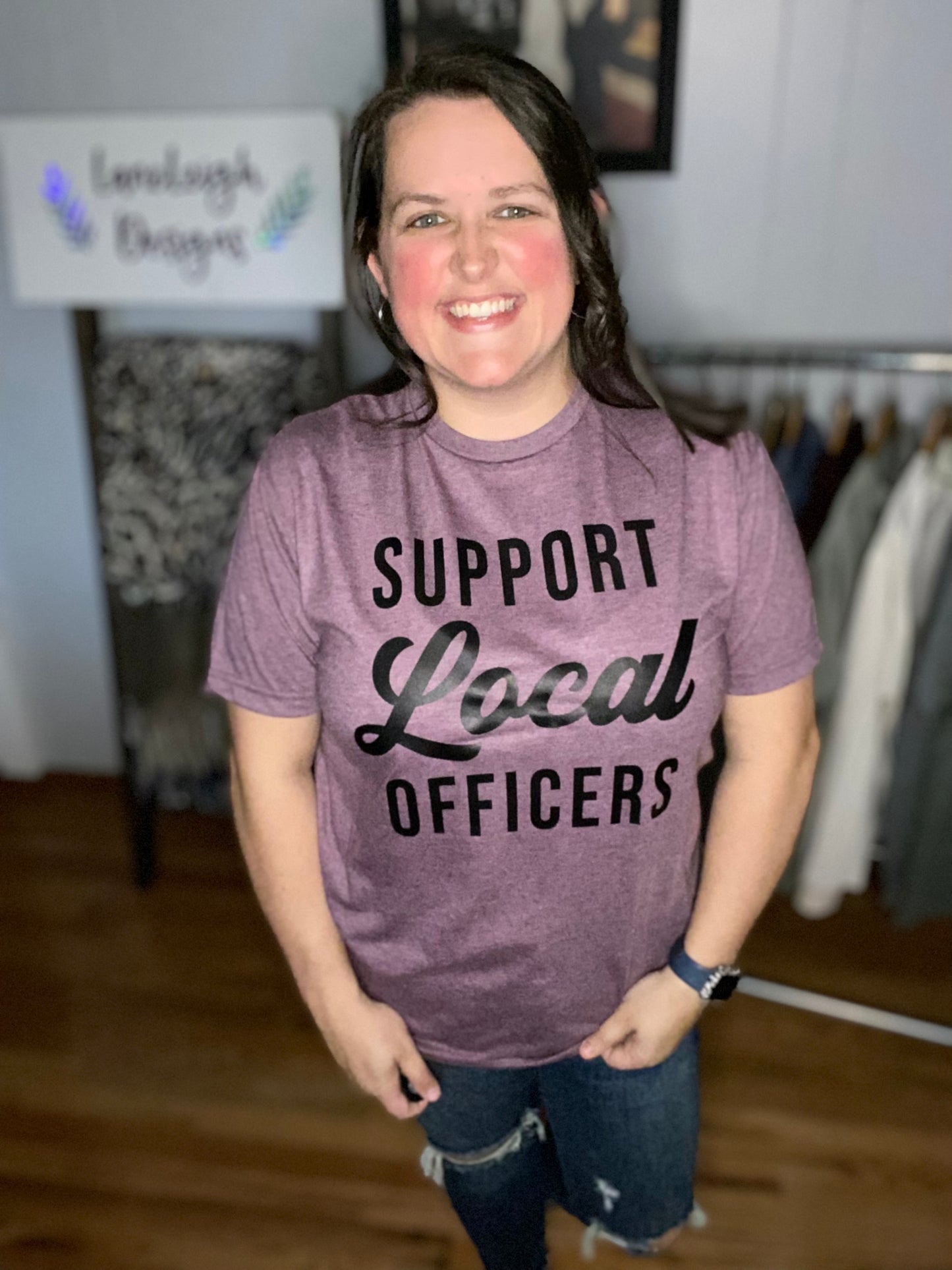 Support Local Officers Tee